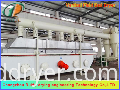 Vibrating fluidized bed dryers of nickel sulfate